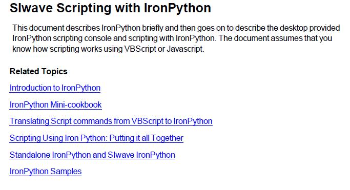 Siwave R18.2 Python Script Siwave의경우는 R18.2 부터 Python Script가 Help와함께지원됩니다.