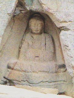But in Bucheogol you will find the oldest of all the enshrined Buddha s in Mt Nam. On the description panel we read that people in Gyeongju call her Granny Buddha.