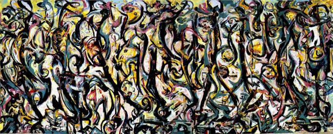 잭슨폴록 Jackson Pollock Mural 벽화, 1943,