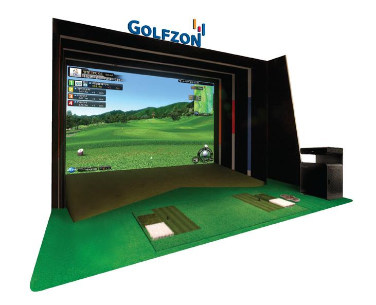 authentic 3-D golfing experience and golfing entertainment.