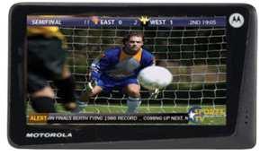 [ 그림 ] Motorola 의 태블릿 TV' 컨셉 출처 : Fortune - IPTV 서비스 FiOS TV 를제공하고있는 Verizon은 Motorola의 신규태블릿 PC에서자사의유료 TV 서비스를이용할수있을 것이라고밝혔으며, Motorola는이미