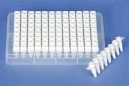PCR 8-Tube Strip PCR 8-Tube Strip, 0.2 ml 본제품은 polypropylene 재질로만들어졌으며재현성있고민감도높은결과를얻을수있도록제작되었습니다. 0.2 ml Opaque White 8-Tube Strip 은 Exicycler TM 96 을비롯한대부분의 Real-Time PCR 기기에서사용가능하며 RNase 와 DNase free 처리가되어있어핵산분해의위험을최소화하였습니다.