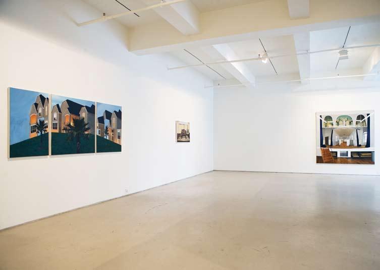 List of Works Exhibition view at Gana Art Gallery, New York, 2009 My Room and Tree, 2007 Oil on Canvas 20 x 26 in (51 x 66 cm) From Magazine, 2007 Oil on Canvas 24 x 28 in (61 x 71 cm) Homage to