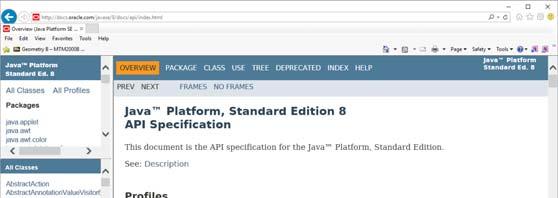 자바 API 자바 API(Application Programming Interface) JDK 에포함된클래스라이브러리 주요한기능들을미리구현한코드 ( 클래스라이브러리 ) 의집합 개발자는 API