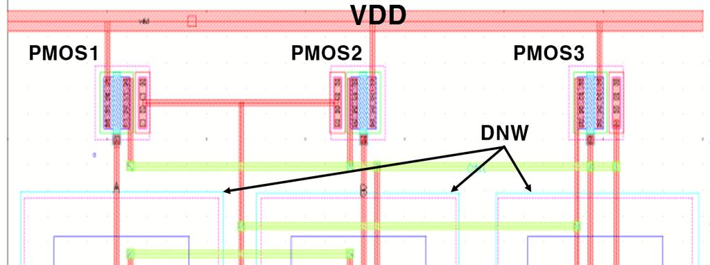 Section IV에서는 DPI method를 이용해 DTMOS 슈미 트 트리거 로직 게이트가 EM Immunity 향상에 기여하는 바를 게이트 레벨에서, 그리고 회로 레벨에서 분석하였 다. Section V에서는 결론을 정리하였다.
