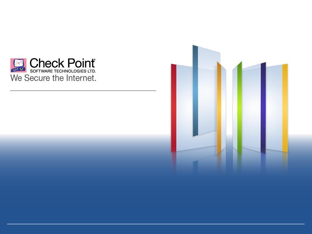 체크포인트차세대통합보안솔루션 Innerinfo 2013 Check Point