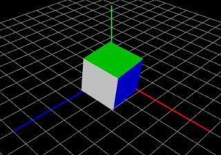 [GLES20] 04. Geometry Transform 2011.11.11 12:37 기하변환 이번장에서는 CubeBox 를뛰운후에이를확대, 회전, 이동시키는변환방법에대해서알아보도록하겠습니다. 1. 회전변환 GLES10 에서는모델에대해서회전변환을적용하기위해서 glrotatef() 함수를이용합니다. glrotatef(90.0f, 1.0f, 0.