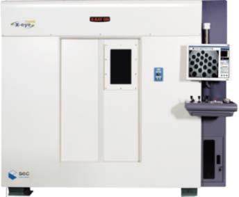 CT X-eye 7000R 대형금속제품양산형 자동차부품, 마그네슘, 다이캐스팅, 주조물검사용 간편한 Loading / Un Loading 으로전수검사에최적화 Porosity / Crack 자동검사지원 X-ray Tube Min.