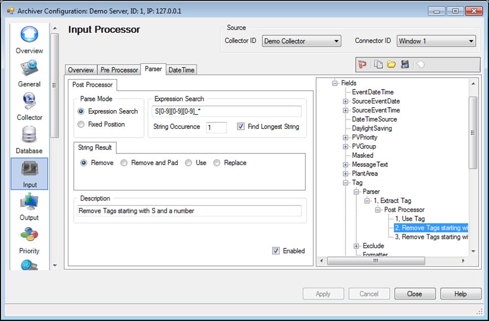 에러및구성의변경을사용자에게경고할수있는젂자메읷클라이얶트 (SMTP 및 Outlook) Input Processor Advanced Framing