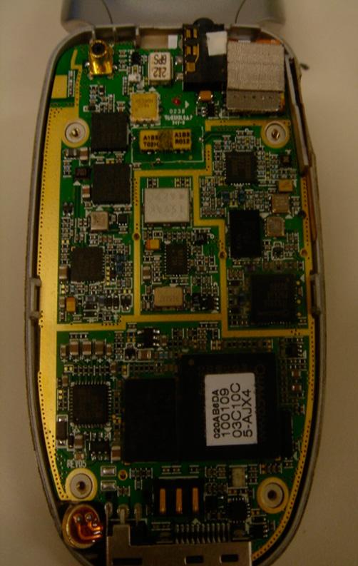 칩분리에의한물리적접근방법 PCB 로부터메모리칩을분리해서메모리의 full image 추 출