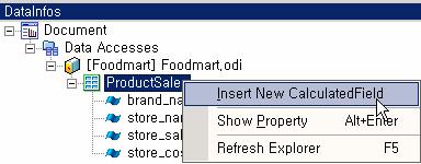 OZ Application Designer User's Guide Example. Step 1 'Foodmart.odi'. ' ' 'Foodmart.