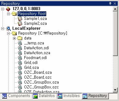 'Repository Root' OZ Server 'Conf\repository.