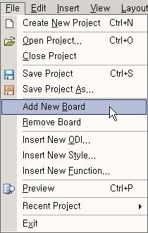 OZ Application Designer User's Guide Document Board.