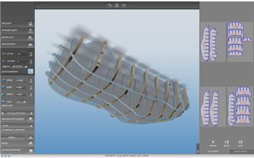 이용하는모델링은기존의물건을보완하거나변형을할때, 또는해당 물체를복제하기위해사용된다. < 그림 5> Autodesk 123D Make 를이용한 3D 모델링화면 출처. Appsmirror, 2013 < 그림 5> 는 CAD에기반한 3D 모델링소프트웨어의하나인 Autodesk사의 123D Make라는맥용 3D 모델링툴을이용하여자동차의모형을모델링하는모습이다.