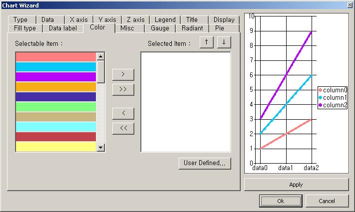 OZ Application Designer User's Guide Tooltip. 'Show', 'Boundary Radius'.,. Color.