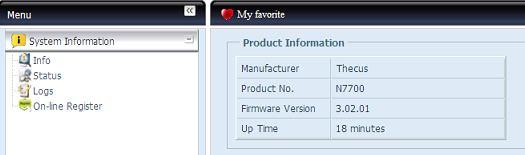 제품정보 항목 설명 Manufacturer ( 제조업체 ) 시스템제조업체의이름을표시합니다. Product No. ( 제품번호 ) 시스템의모델번호를표시합니다.