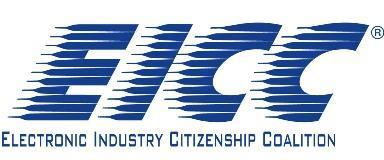 버전 5.1(2016) 전자산업시민연대 (EICC ) 행동규범 EICC (Electronic Industry Citizenship Coalition ) 행동규범은전자산업계전반에걸쳐안전한작업환경을구축하고, 근로자가존중받는동시에, 환경친화적이고윤리적인기업운영을위해제정한표준입니다.