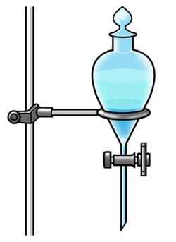 (3 점 ) 1 밀도가큰물질이위쪽에위치한다. 2 서로섞이는액체혼합물을분리할수있다. 3 콕을열면밀도가작은물질이먼저나온다. 4 물질의밀도차이를이용하여혼합물을분리할 수있다. 5 물과에탄올의혼합물을이실험기구를이용하 여분리할수있다. 27.