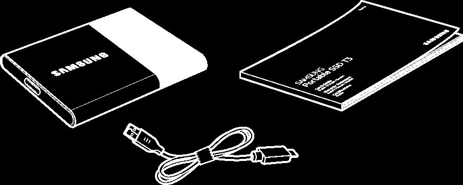 사용전확인사항 ( 이하 T3 ) 를사용하기전에반드시사용자매뉴얼을읽고, 제품을안전하고 올바르게사용하십시오. 구성품 USB 3.1 Type-C to Type A Cable 사용자매뉴얼및보증서 시스템요구사항 1. USB 3.1 (Gen.1, 5Gbps) 또는 USB 3.