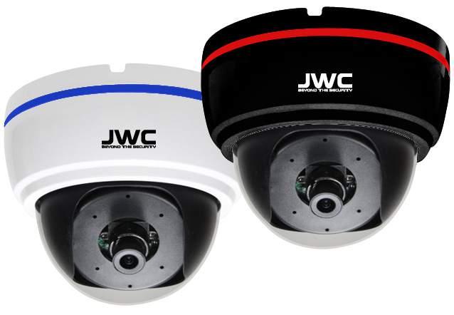 JWC JWC-S100D 240만화소 ALL-HD 고해상도실내돔카메라 최저조도렌즈역광보정기능광역역광보정기능화이트밸런스전자셔터속도동작온도사용전원크기 (mm) JWC-S100D 1/2.8 Sony CMOS Image Sensor None EXT / AUTO / COLOR / B/W 0.0001Lux 2.8mm 메가픽셀 (3.