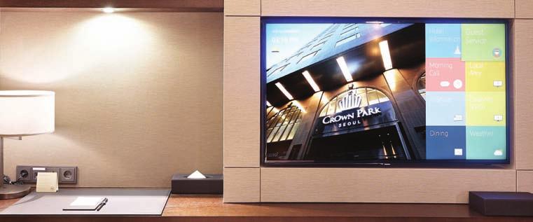Business TV 삼성비즈니스 TV 비즈니스 TV 차별화된소재와솔루션을탑재하여숙박, 병원, 요식업소등에서다양한편의기능을통해최적의사용환경을제공합니다.
