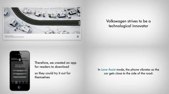 Agency - Coutry : Norway CAMPAIGN ANALYSIS - 목적 : 런칭된 VW Passat의특징체험을통한판매증짂 - 컨셉 : Test
