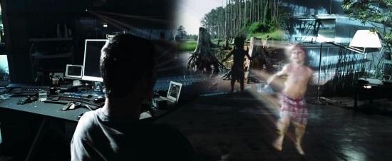 영화 ' 마이너리티리포트 ' 에서안개스크린등장장면 출처 : 마이너리티리포트 (2010. 7. 18, http://wolfpack.tistory.