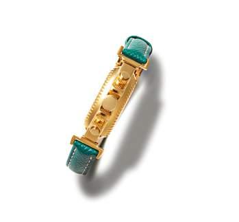 Gold Crown Bracelet $300