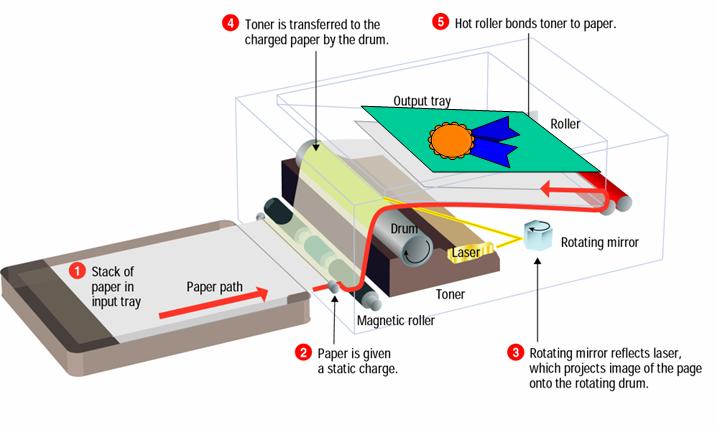 레이저프린터 (Laser Printer) (3/5) 레이저프린터의출력절차 Page 55 레이저프린터 (Laser Printer) (4/5) 프린터성능