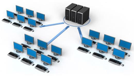 멀티 LAN 포트의지원으로 IP 대역이다른여러개의그룹이하나의 NAS 로접속하여데이터공유를할수있습니다. 2.