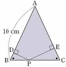 21) 오른쪽그림의직각 이등변삼각형 ABC에서꼭짓점 A를지나는직선 을긋고점 B, C 에서직선 에내린수선의발을각각 D, E라고할때,