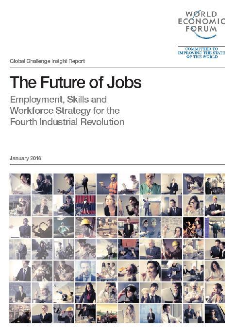 미래일자리에대한부정적전망 2020년까지총 710만개의일자리가줄고, 200만개의일자리만창출되어총 510만개의일자리가감소될것으로추정 2016 년초등학교입학생의약 65% 는현재존재하 지않는새로운직업에서일하게될것으로전망 World Economic Forum (2016), The Future of Jobs: Employment,
