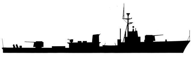 동해급의대함능력은함포로만구성되는데 3인치 (76mm), 사거리 16km 의오토메라라함포를주포로삼고,40mm 2연장함포와 30mm 2연장 2기함포를보조함포로운용하고있다.