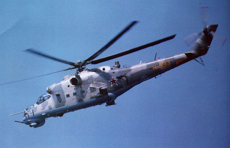 AH-1'Cobra' 가베트남전에서활발한작전을전개하고차세대공격헬기사업을 진행함에따라구소련의 Mil 항공기설계국은특공병력수송및대전차공격임무 의중형헬기로서 Mi-24 를설계하였다.