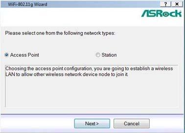 4. 시스템은자동으로 AP 모드에서 SSID 를생성합니다. 만약 필요할경우에는 SSID 를개명할수도있습니다. 5.