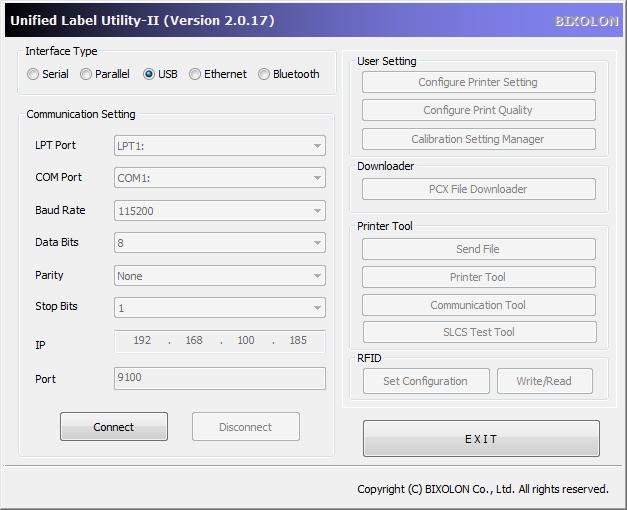 5-8 미디어수동보정모드 (Manual Calibration Mode) 갭센서수동보정기능은자동보정기능을사용한후에도프린터가라벨용지의갭 ( 또는블랙마크 ) 을인식하지못하는경우에사용합니다. 갭센서수동보정은유틸리티프로그램을이용하여값을조정합니다.