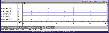 -75 Simulation Waveform Signal Assignment
