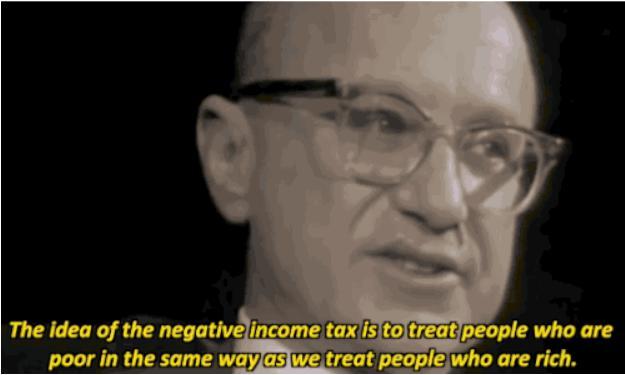 선별적기본소득 = Negative