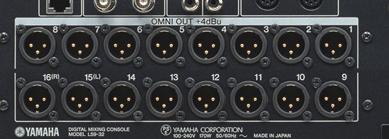 Yamaha 기술 옴니 출력 Yamaha의 OMNI 출력은 사용자 지정 가능합니다. 즉, 사용자가 플렉서블 신호 라우팅과 시스템 구성에 대해 커넥터를 통해 출력되는 신호를 지정할 수 있습 니다. 내부적으로 출력을 지정할 수 있으므로 실제로는 케이블을 재연결하지 않고도 출력 신호 라우팅을 변경할 수 있습니다.