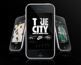 해외모바일마케팅사례 1 _Nike Nike True City _ Branded App + Geo tagging + SNS Campaign Review 2010.