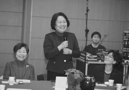 한국여성기금모금운동 의제2의도약을펼쳐가고자후원행사진행.