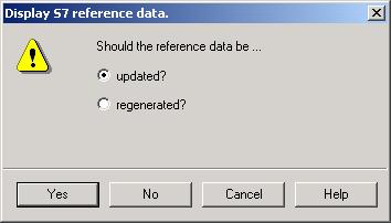 " 레퍼런스데이터 (Reference Data)" 화면은사용된어드레스뿐아니라사용자프로그램의구조에대해서도전체적인보기를할수있습니다. 레퍼런스데이터는오프라인에서조회가되고이미저장되어있는사용자프로그램에대해생성됩니다.