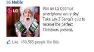 Cases LG Lay-Z Santa (LG) Campaign Overview Banner Creative