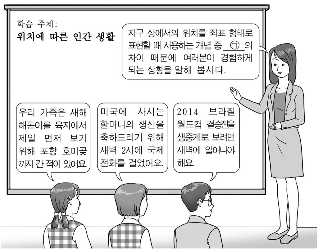 사회 중학교 3 학년 서답형 서답형 3 ᄀ, ᄂ에들어갈내용을쓰시오.