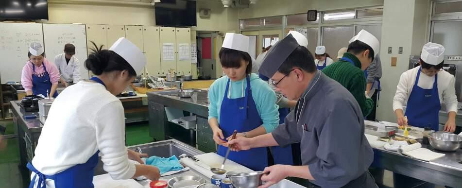 KJCP Korea Japan Cooking Practice 한일조리실습교류프로그램