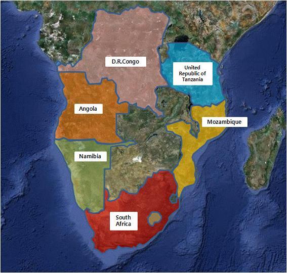 2009년여름, 중남아프리카 6개국을현지조사콩고 (D.R.