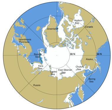 년평균 ( 07~ 16) 자료출처 : 북극해빙감시시스템 (Seaice.kma.go.