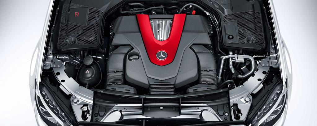 Drive System V6 Petrol Engine Mercedes-AMG C 43 4MATIC Cabriolet 에는 AMG 엔지니어들이 Sport 모델에적합하도록개조시킨메르세데스 - 벤츠의 3.