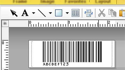 P-touch Template 으로라벨인쇄 고급템플릿인쇄 6 템플릿을다운로드하고바코드를스캔하여사본을인쇄하거나스캔한데이터를다르게보이는라벨에삽입합니다. 주석 다양한설정으로스캔할수있는바코드에대한자세한내용은 183 페이지의 P-touch Template 기능을위한바코드목록항목을참조하십시오.