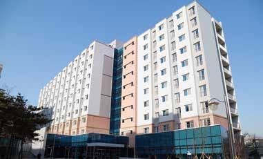 봉사관 천안캠퍼스봉사관은지상 10 층규모이고전국최초로세워진공공기숙사다.